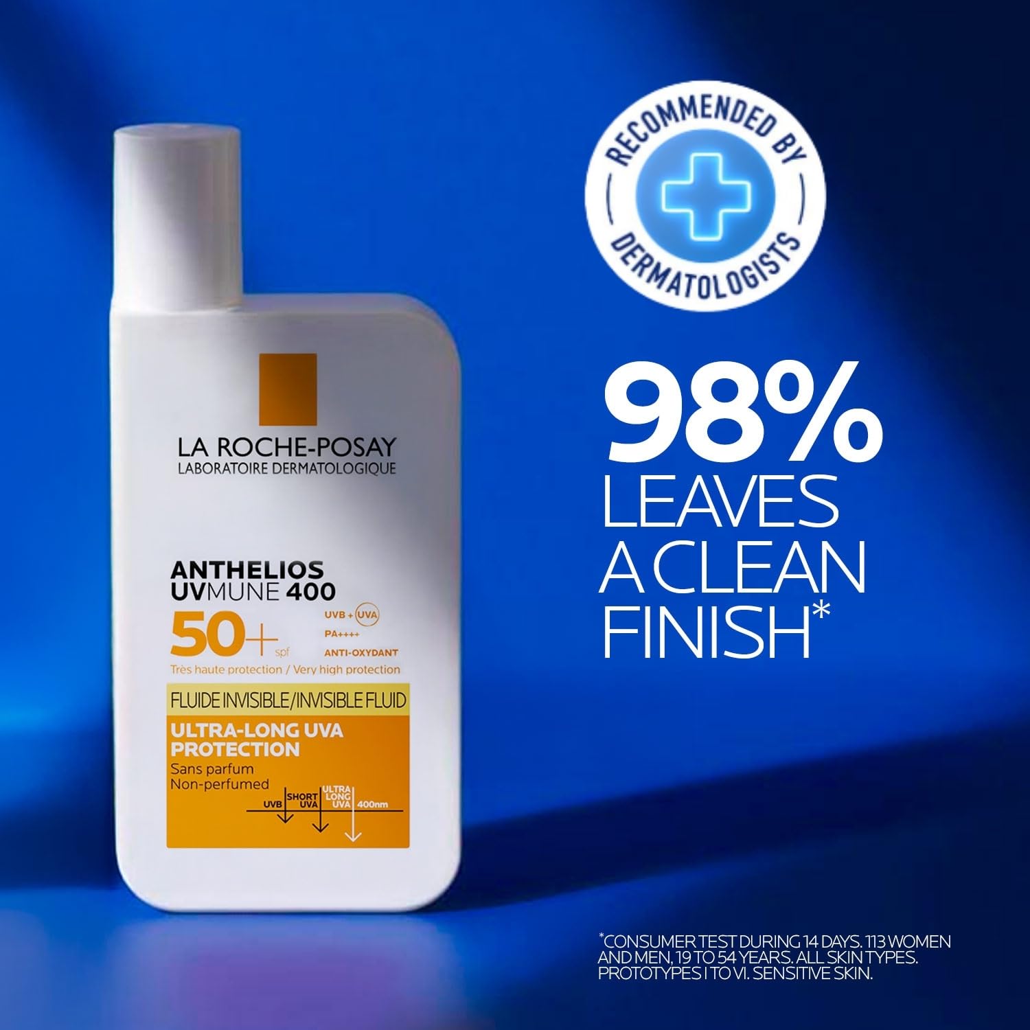 La Roche Posay Anthelios UVMune 400 Invisible Fluid Sunscreen SPF 50+ [50ml]
